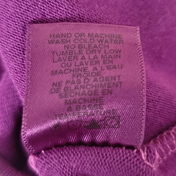 Wildfox Kids Purple Soft Cozy Graphic Sweater Sweatshirt Beach Palm Trees NWT - Picture 10 of 13